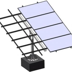 JST-MS6 Tilt Adjustable Single Pole Ground Mounting System JST-MS6 Tilt Adjustable Single Pole Ground Mounting System